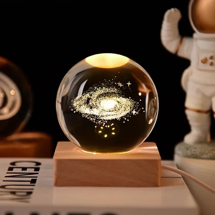Crystal ball Saturn Gif for Living Room Bedrooms Office