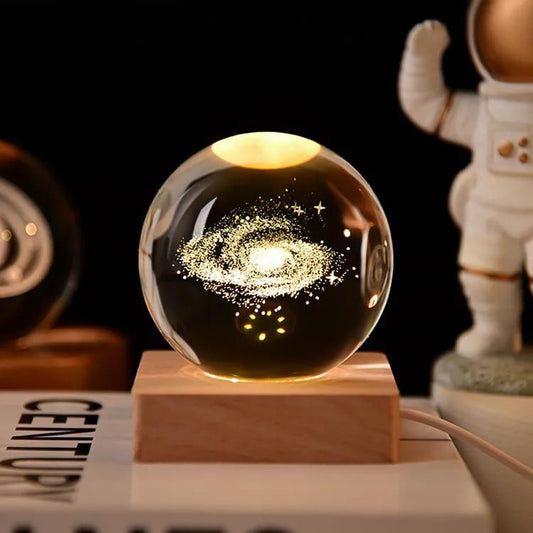 Crystal ball Saturn Gif for Living Room Bedrooms Office